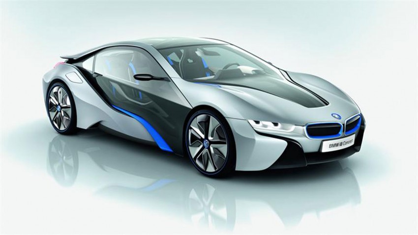 El nuevo híbrido BMW i8 2014.