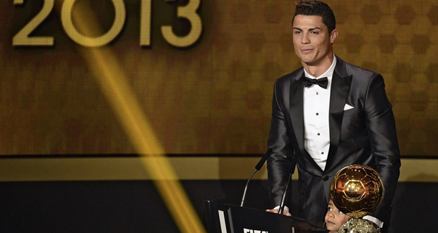 Cristiano Ronaldo es el balón de oro 2013.