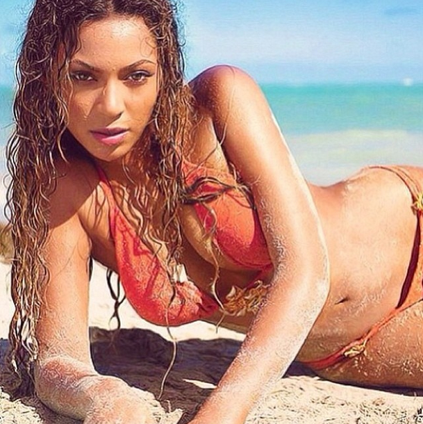 El Instagram de Beyonce tiene un momento sexy.