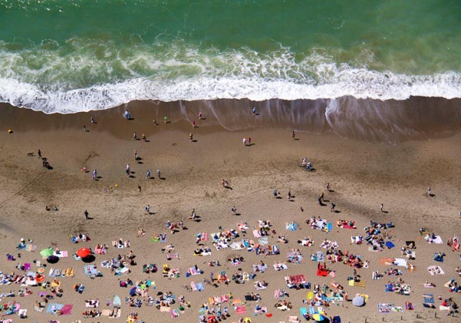 Fotografía aérea de playas alrededor del mundo