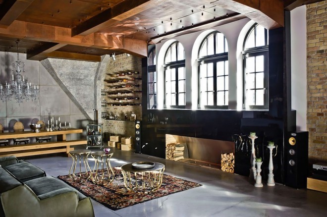 Diseño de interiores - Loft en Budapest