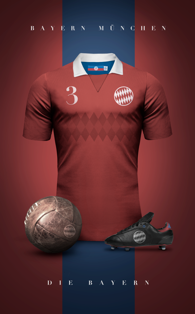 Diseño: Camisetas de Fútbol Vintage.