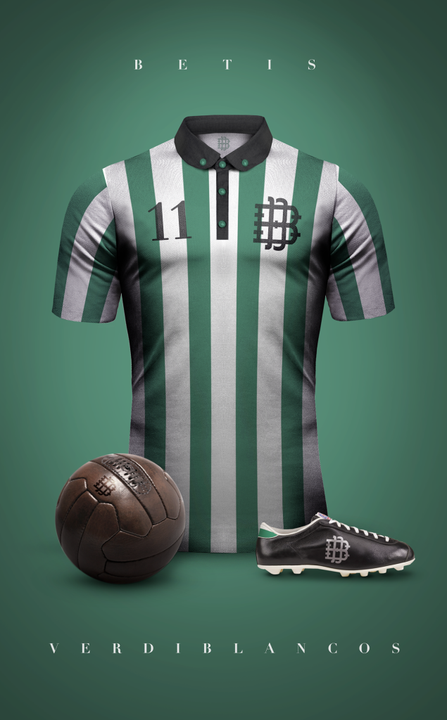 Diseño: Playeras de Fútbol Vintage.