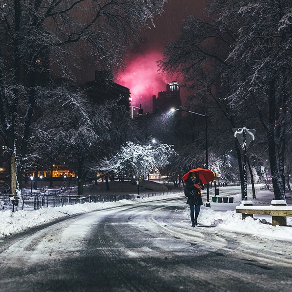 Las mejores fotos de la tormenta de nieve en Nueva York