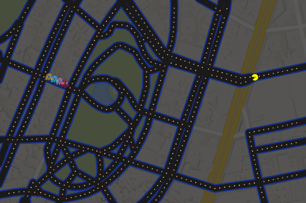 Google Maps se convierte en Pac-Man