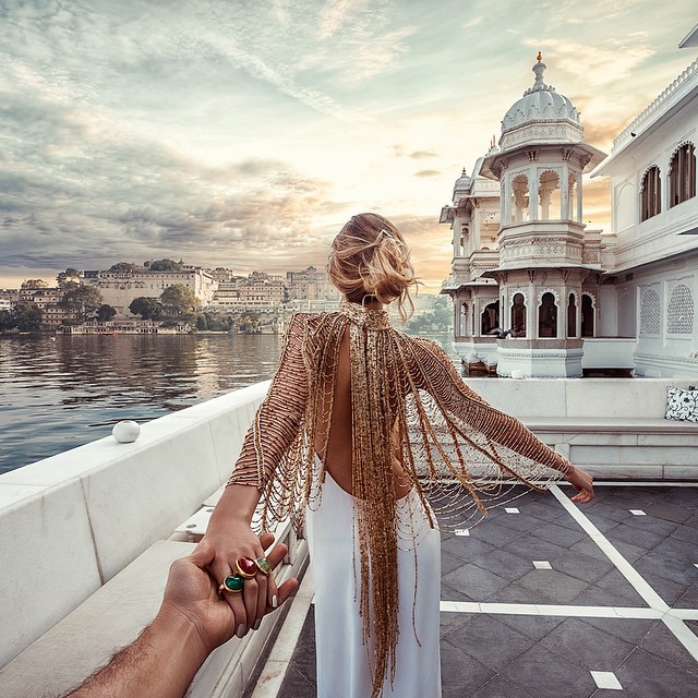 Fotografía: Murad Osmann sigue a su novia en India