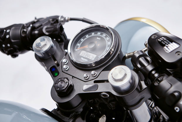 Moto Triumph Bonneville personalizada a la perfección