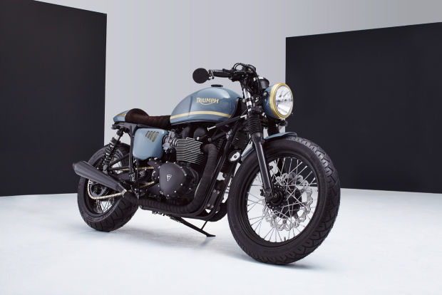 Moto Triumph Bonneville customizada a la perfección