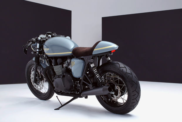 Moto Triumph Bonneville customizada a la perfección