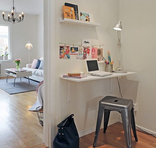 19 Ideas para pequeñas oficinas en casa #16