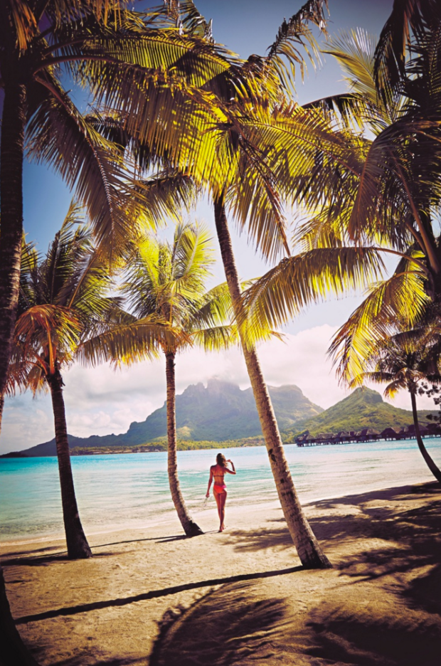 Los Angeles de Victoria Secret en Bora Bora