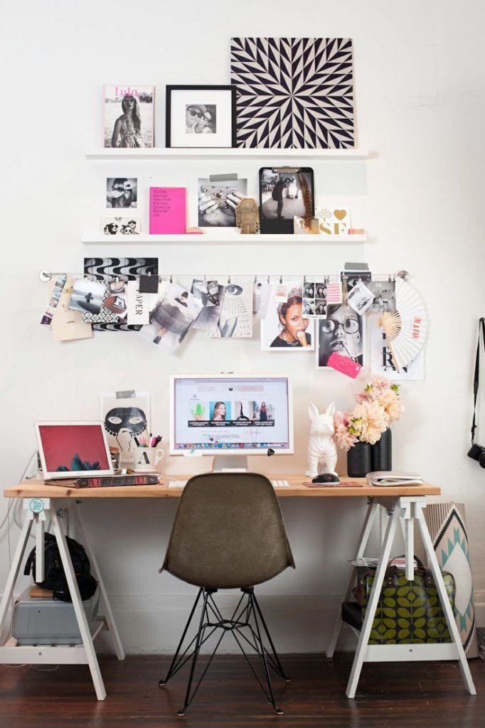 Rediseña tu oficina en casa con estas ideas #35