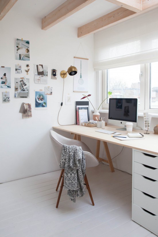Una oficina con diseño estilo nórdico #48