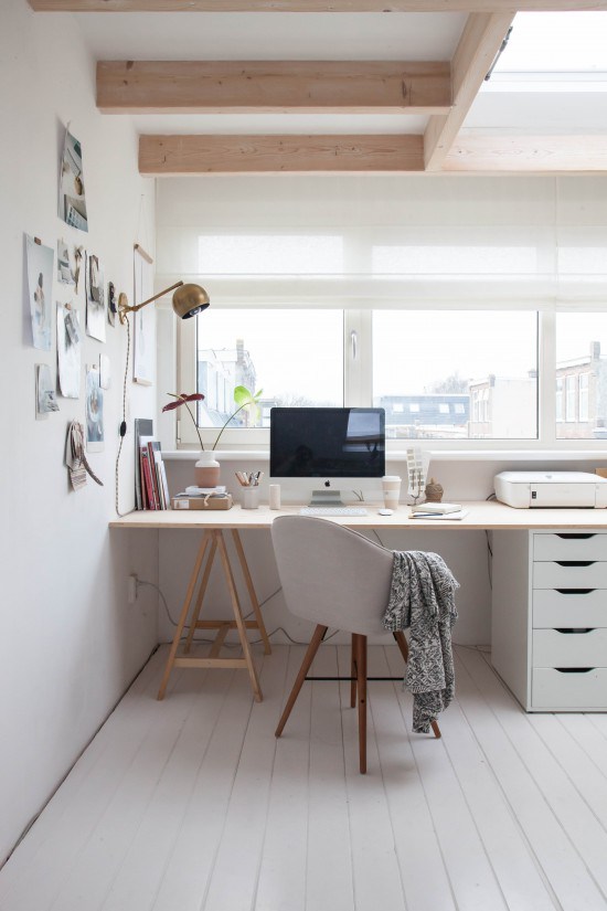 Una oficina con diseño estilo nórdico #48