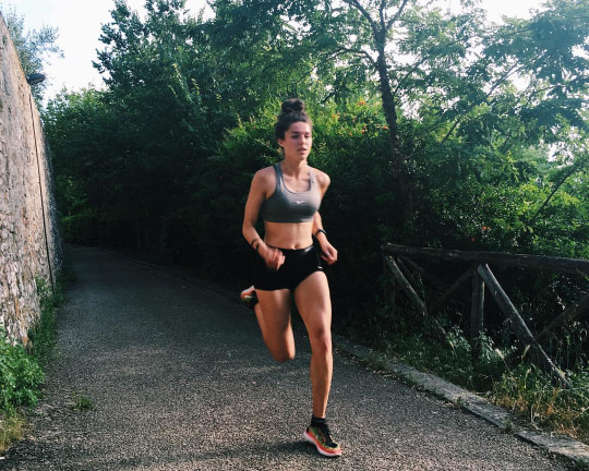 Inspiración y motivación con las mejores fotos de las chicas fitness - Correr