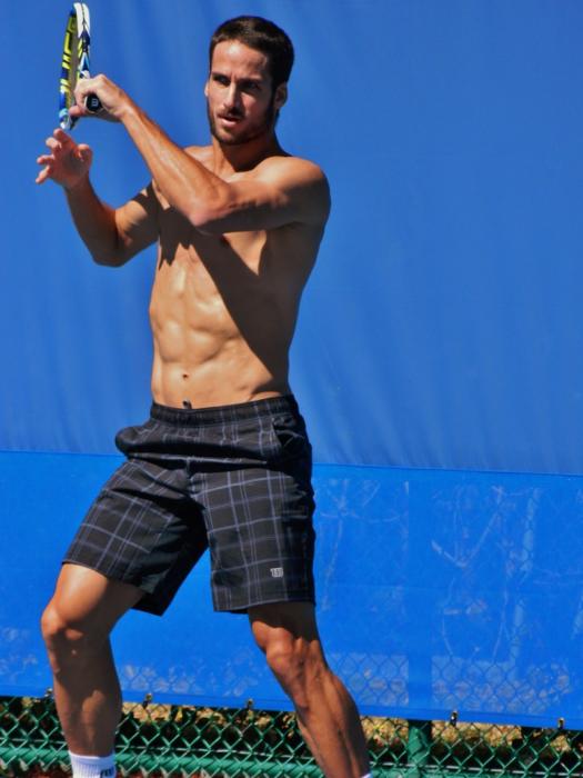 Feliciano Lopez el mejor cuerpo del tenis