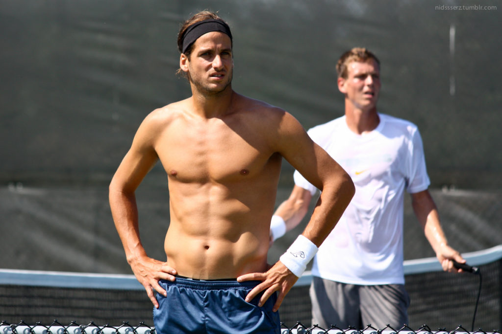 Feliciano Lopez el mejor cuerpo del tenis