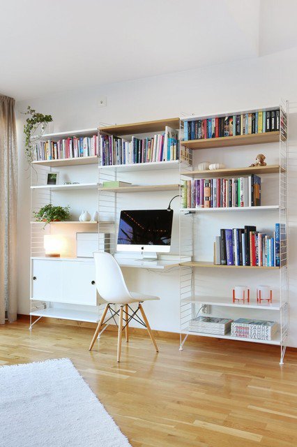 Decoración minimalista para oficinas en casa #75