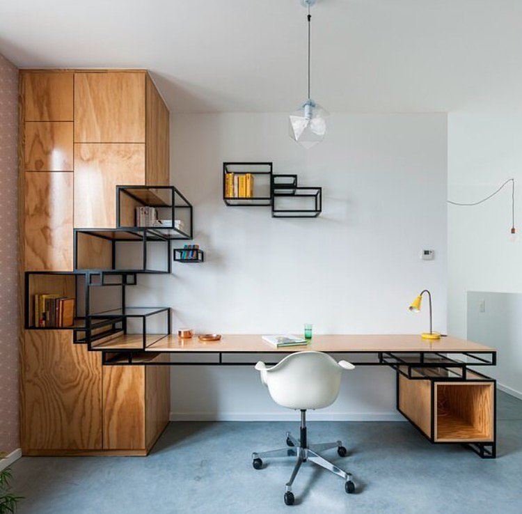 Ideas de escritorios para tu oficina en casa #76
