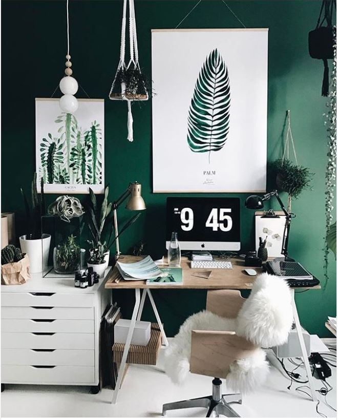 Ideas para diseñar y decorar tu oficina en casa #78
