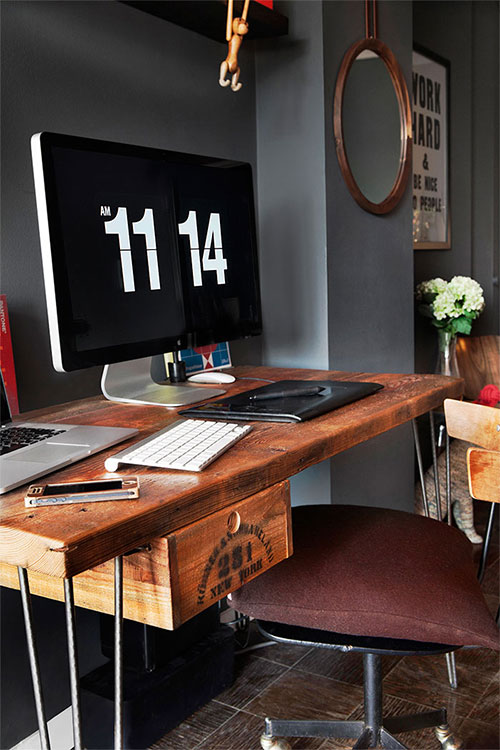 Oficina en casa inspiración y diseño #79