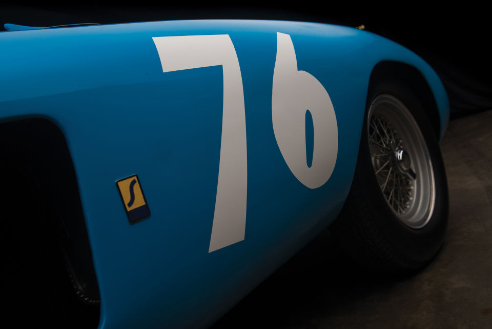 Clásico Ferrari 121 LM de 1955 simplemente magnífico