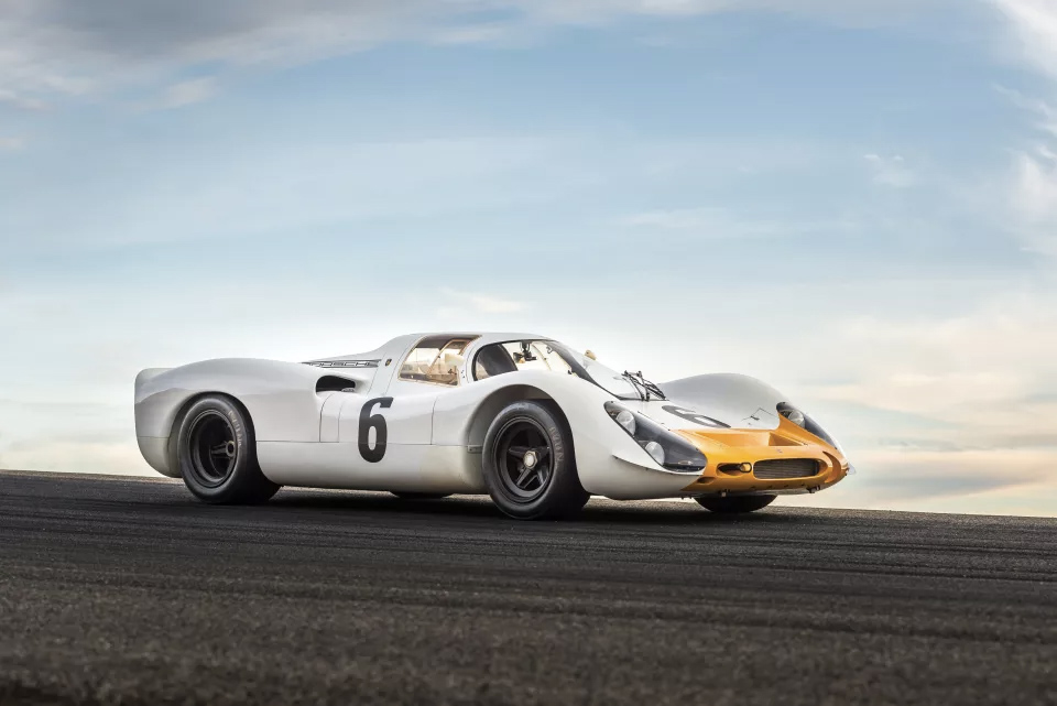 Porsche 908 Coupe de carrera y colección