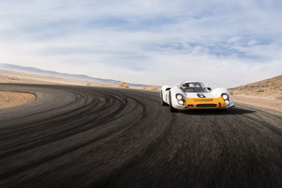 Porsche 908 Coupe de carrera y colección