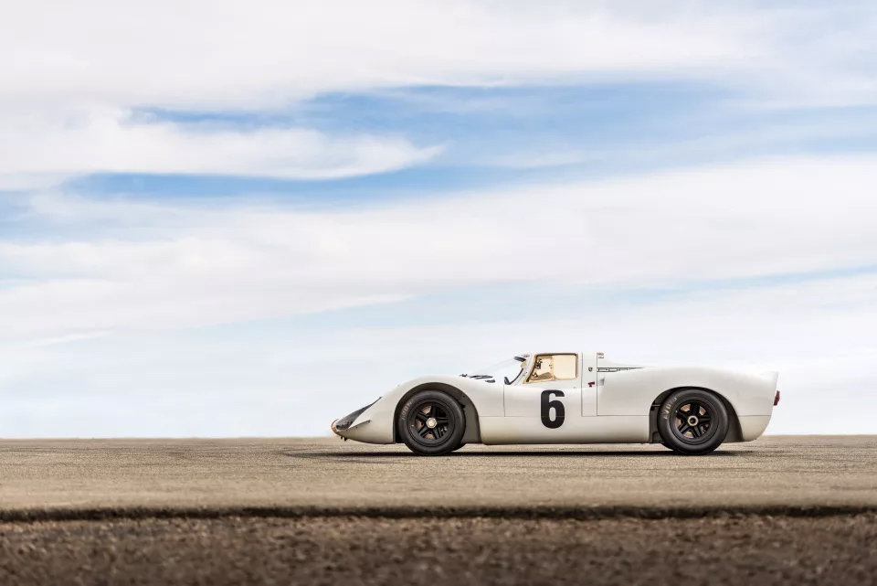 Porsche 908 Coupe de carrera y colección