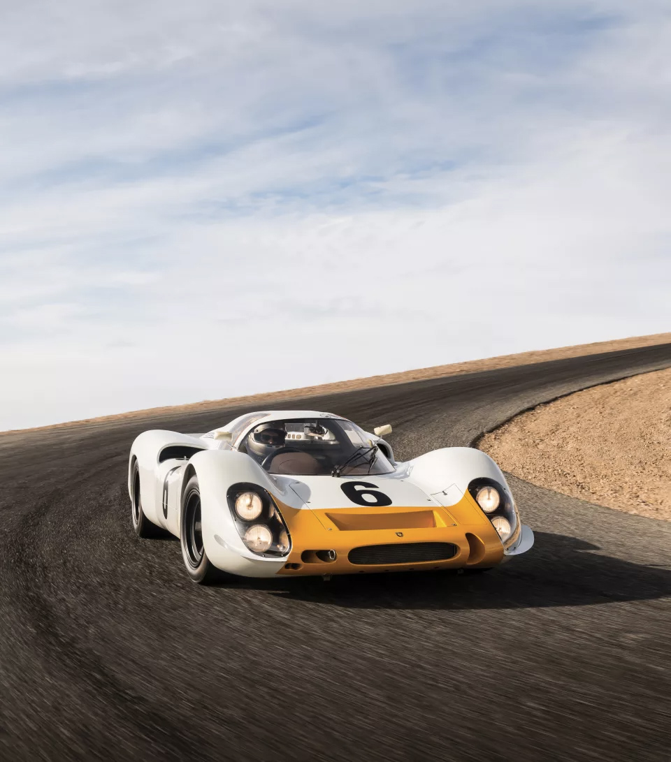 Porsche 908 Coupe de carrera y colección