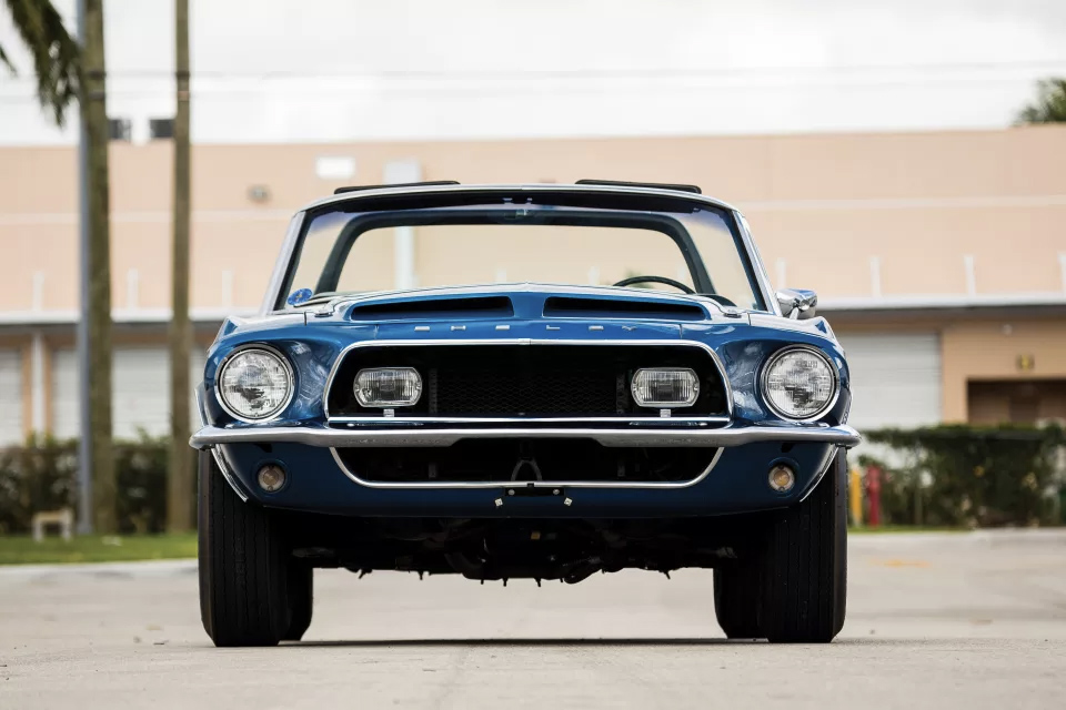 Único e increíble Shelby GT350 Convertible de 1968