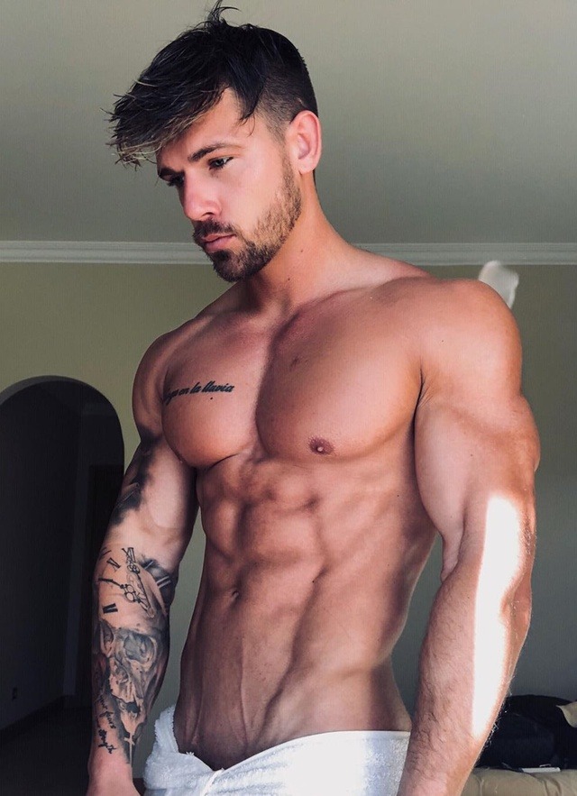 Los cuerpos perfectos de los hombres del gym