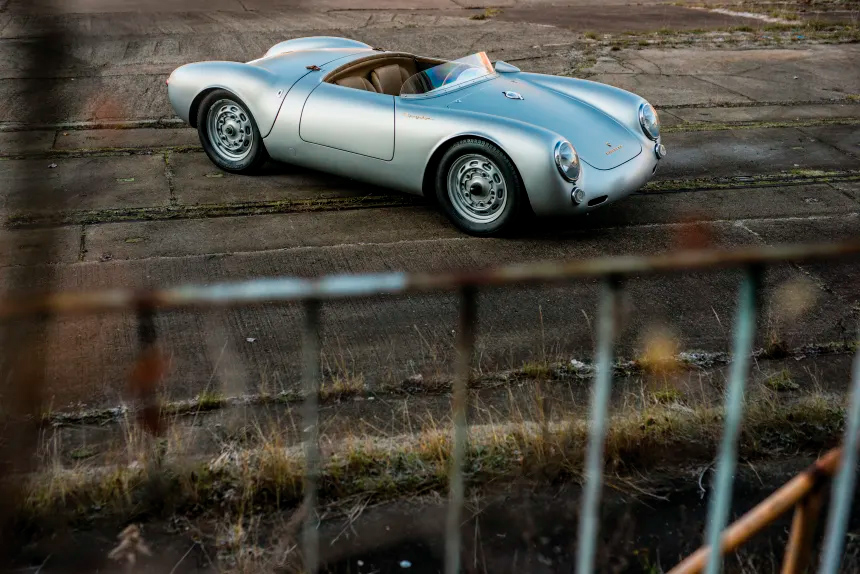 Sexy Porsche 550 RS Spyder de 1956