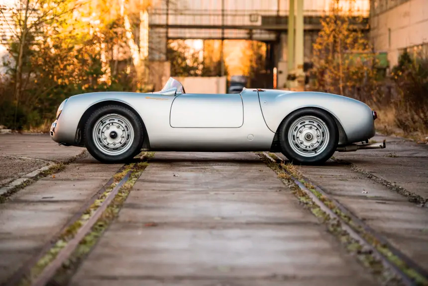 Sexy Porsche 550 RS Spyder de 1956