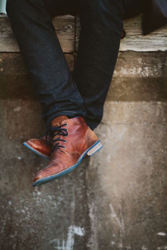 Moda hombre botas para la temporada invernal