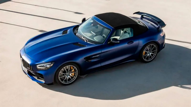 Mercedes AMG GT R Roadster 2020 convertible con 577 caballos de fuerza