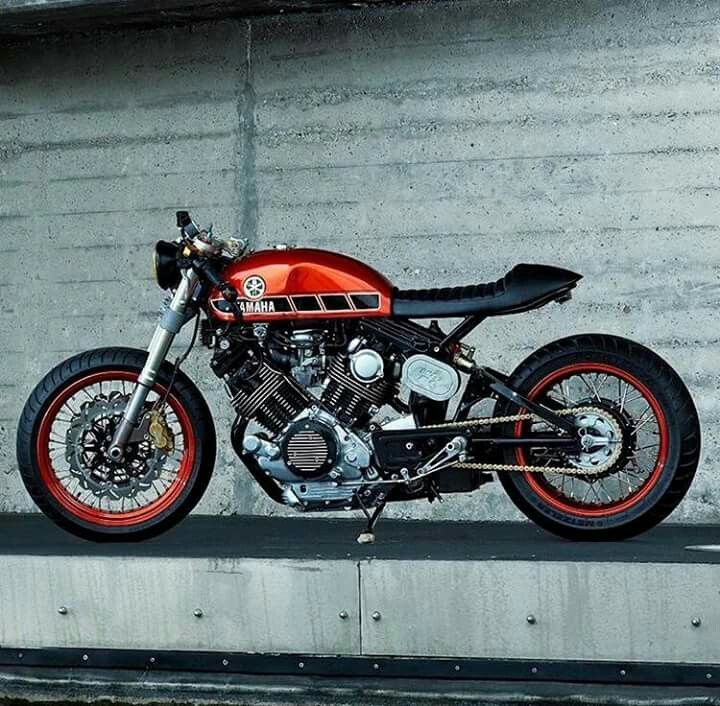 Cafe Racer Yamaha pura inspiración