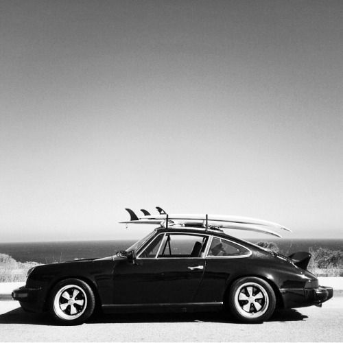 Porsche y surf