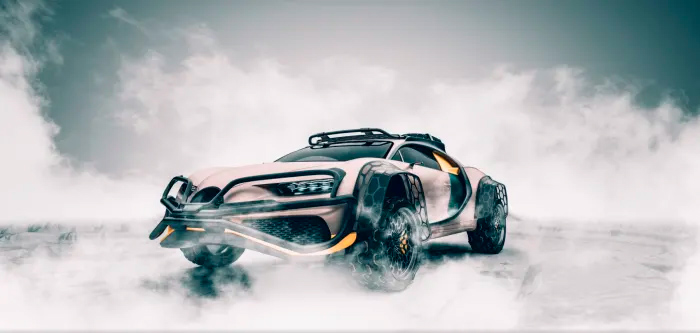 Bugatti Chiron Terracross 4x4 auto concepto