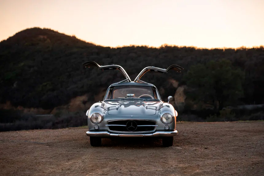 Mercedes-Benz 300 SL Alloy Gullwing de 1955