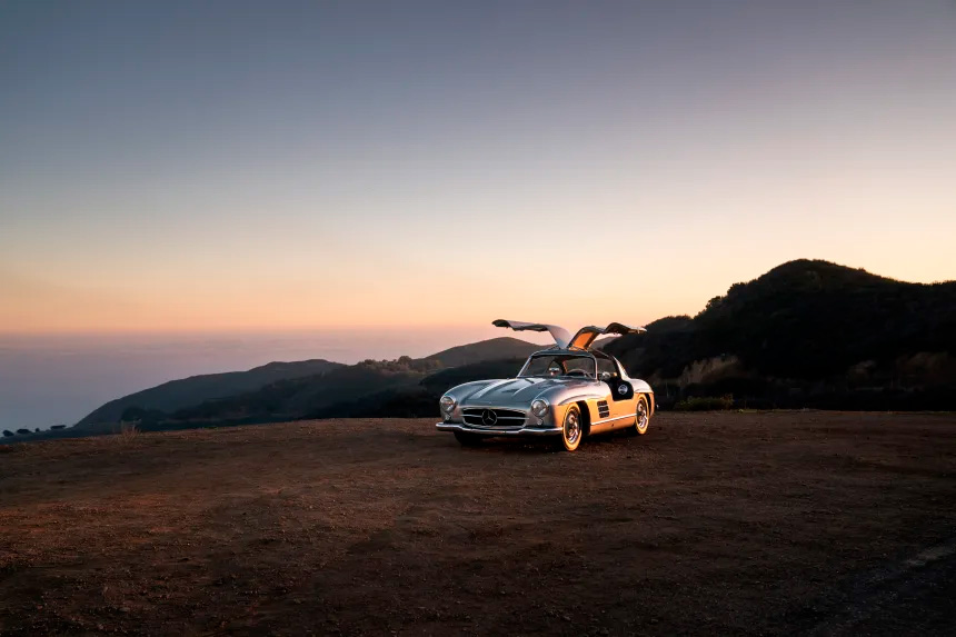 Mercedes-Benz 300 SL Alloy Gullwing de 1955