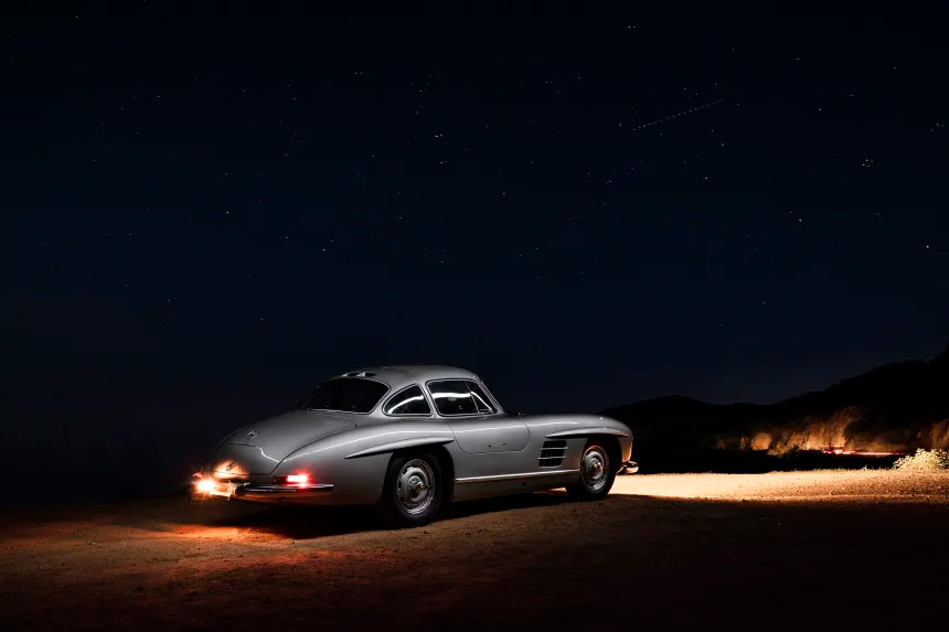 Mercedes-Benz 300 SL Alloy Gullwing de 1955