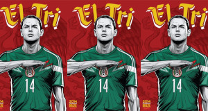 Sensacionales posters de las 32 selecciones del Mundial Brasil 2014