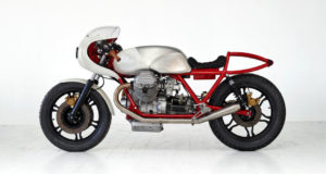 Preciosa Moto Guzzi Le Mans del 81 reconstruida
