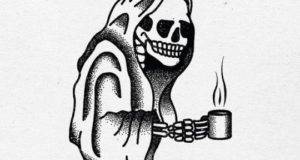 La muerte toma café